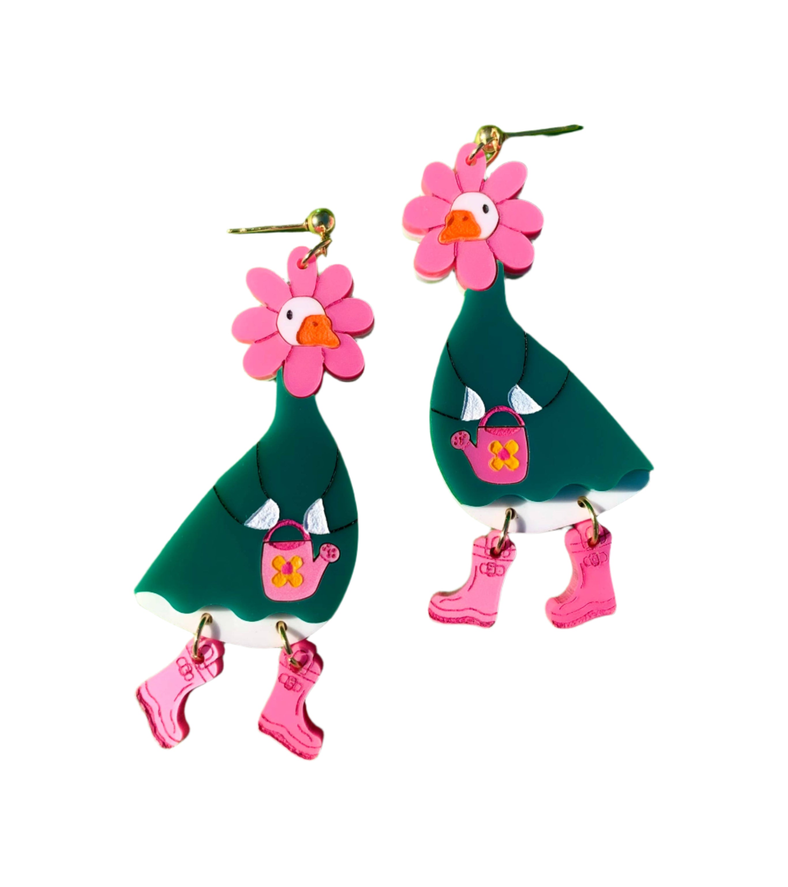 Goose Acrylics Earrings